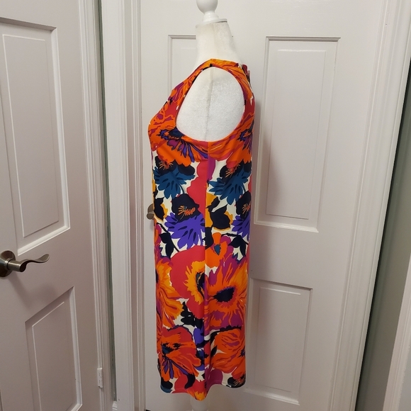 NWT Jude CONNALLY Bold Floral Print "Beth" Dress Size XL, Retail $178, Versatile - Picture 3 of 11